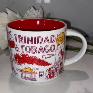 Starbucks Trinidad & Tobago Mug - Red and White